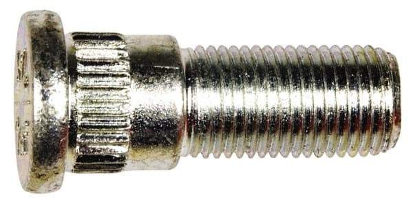 Dorman - 1/2-20 Serrated Bolt Wheel Stud - 0.618" Knurl, 1-15/32" OAL, 31/64" Shoulder Length - Top Tool & Supply