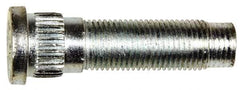 Dorman - 1/2-20 Serrated Bolt Wheel Stud - 0.615" Knurl, 1-31/32" OAL, 17/32" Shoulder Length - Top Tool & Supply