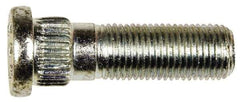 Dorman - M12-1.25 Serrated Bolt Wheel Stud - 14.35mm Knurl, 42mm OAL, 13.5mm Shoulder Length - Top Tool & Supply