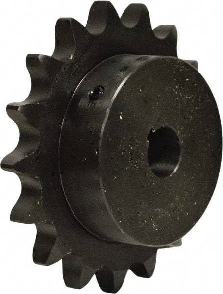 U.S. Tsubaki - 19 Teeth, 1/2" Chain Pitch, Chain Size 40, Finished Bore Sprocket - 1-1/2" Bore Diam, 3.038" Pitch Diam, 3.3" Outside Diam - Top Tool & Supply