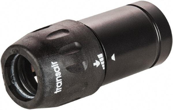 Transair - 2-1/2" ID, 63mm OD, 63 mm to 40 mm Plug-In Reducer - Plastic, 232 Max psi, 3-7/8" Long - Top Tool & Supply