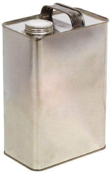 Made in USA - 1/4 Gal Rectangular Tin Can - Case of 120 Cans - Top Tool & Supply