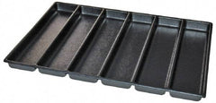 Kennedy - Tool Box Durable ABS Plastic Organizer - 23" Wide x 16-1/2" Deep x 2" High, Black, For 27" Wide Roller Cabinets - Top Tool & Supply