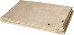 Steiner - 10' High x 8' Wide x 0.035" Thick Fiberglass Welding Blanket - Tan, Grommet - Top Tool & Supply