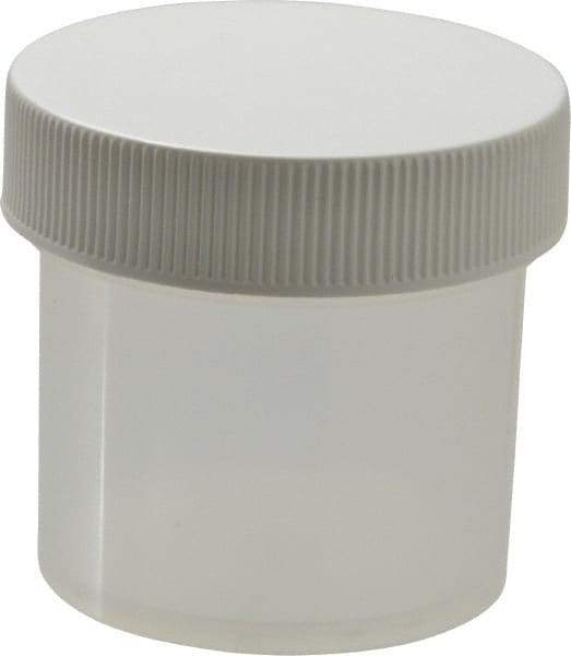 Dynalon Labware - 1 oz Jar - Polypropylene, Translucent, 1.57" High x 1.69" Diam, 1.69" Cap - Top Tool & Supply