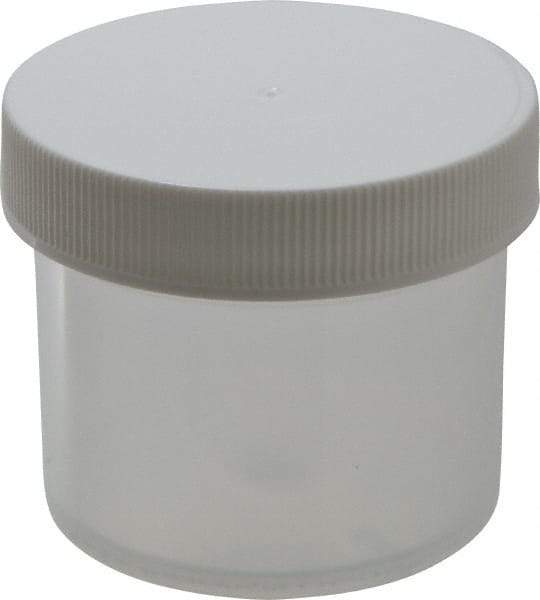 Dynalon Labware - 2 oz Jar - Polypropylene, Translucent, 1.77" High x 2.09" Diam, 2.09" Cap - Top Tool & Supply