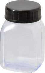 Dynalon Labware - 50 mL Wide-Mouth Bottle - PVC, Clear, 2.36" High x 0.98" Diam, 0.98" Cap - Top Tool & Supply