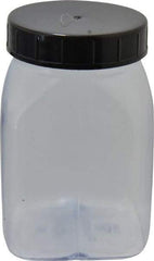 Dynalon Labware - 200 mL Wide-Mouth Bottle - PVC, Clear, 3.42" High x 1.69" Diam, 1.69" Cap - Top Tool & Supply