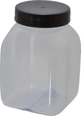 Dynalon Labware - 300 mL Wide-Mouth Bottle - PVC, Clear, 3.74" High x 1.65" Diam, 1.65" Cap - Top Tool & Supply