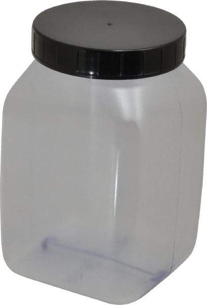 Dynalon Labware - 1,000 mL Wide-Mouth Bottle - PVC, Clear, 5.71" High x 2.76" Diam, 2.76" Cap - Top Tool & Supply