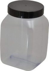 Dynalon Labware - 1,000 mL Wide-Mouth Bottle - PVC, Clear, 5.71" High x 2.76" Diam, 2.76" Cap - Top Tool & Supply