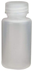 Dynalon Labware - 30 mL Narrow-Mouth Bottle - Polyethylene, Translucent, 2.6" High x 2.6" Diam, 3/4" Cap - Top Tool & Supply