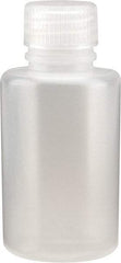 Dynalon Labware - 125 mL Narrow-Mouth Bottle - Polyethylene, Translucent, 4.06" High x 4.06" Diam, 3/4" Cap - Top Tool & Supply