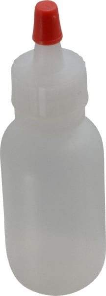 Dynalon Labware - 30 mL Dispensing Bottle - Polyethylene, Translucent, 3-3/4" High x 1-1/4" Diam, 3/4" Cap - Top Tool & Supply