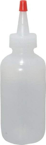 Dynalon Labware - 125 mL Dispensing Bottle - Polyethylene, Translucent, 5-3/4" High x 1-7/8" Diam, 3/4" Cap - Top Tool & Supply