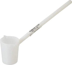 Dynalon Labware - 100 ml Polyethylene Short Dipper - 9" Long Handle - Top Tool & Supply