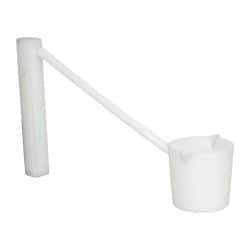 Dynalon Labware - 250 ml Polyethylene Short Dipper - 9" Long Handle - Top Tool & Supply