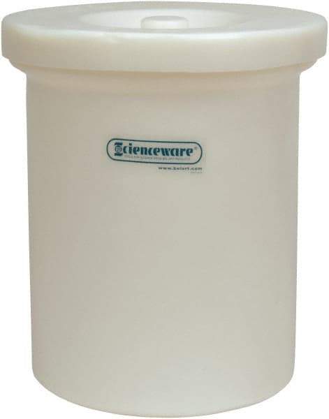 Bel-Art - 6 Gal Jar - Polyethylene, Translucent, 16" High, 3/4" Cap - Top Tool & Supply