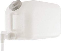 Bel-Art - 5 Gal Carboy - Polyethylene, White, 15" Diam, 3/4" Cap - Top Tool & Supply