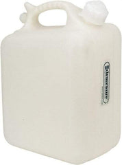 Bel-Art - 2-1/2 Gal Carboy - Polyethylene, White, 7.3" High x 10.1" Diam, 3/4" Cap - Top Tool & Supply