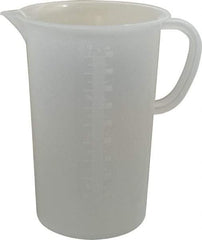 Bel-Art - 2,000 ml Polypropylene Graduated Pitcher - 100 ml Graduation, x 8-1/2" High - Top Tool & Supply