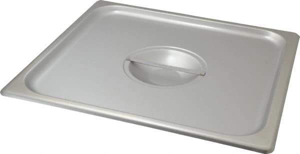 VOLLRATH - 13.9" Long x 12.9" Wide, Rectangular Stainless Steel Lid - Use with Food Pan - Top Tool & Supply