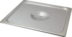 VOLLRATH - 13.9" Long x 12.9" Wide, Rectangular Stainless Steel Lid - Use with Food Pan - Top Tool & Supply