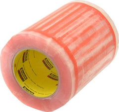 3M - 500 Piece, 8" Long x 6" Wide, Tape Roll - Document Enclosed, Clear with Orange Border - Top Tool & Supply