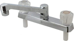 B&K Mueller - Deck Plate Mount, Kitchen Faucet without Spray - Two Handle, Knob Handle, Standard Spout - Top Tool & Supply