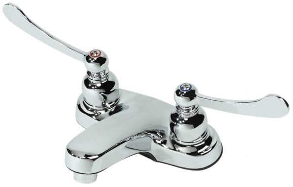 B&K Mueller - Blade Handle, Deck Plate Bathroom Faucet - Two Handle, No Drain, Standard Spout - Top Tool & Supply