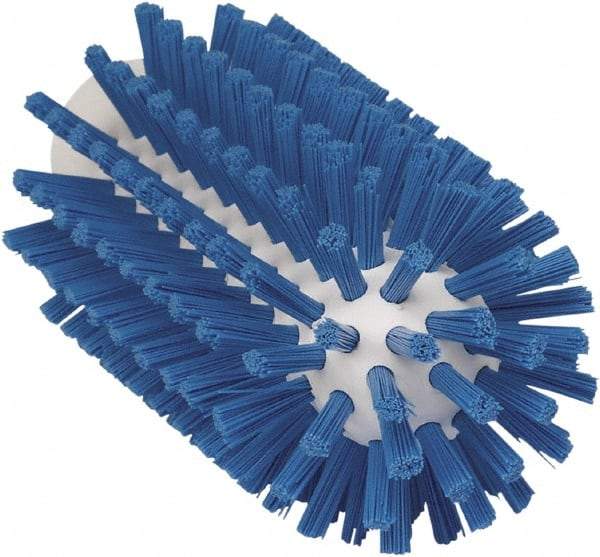 Vikan - 2-1/2" Diam Polyester Tube Brush - 6" OAL, 5-1/4" Head Length, Polypropylene Handle - Top Tool & Supply