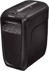 FELLOWES - 5/32 x 1-1/2" Strip, Cross Cut Manual Shredder - 14-5/8" Long x 9.2" Wide x 16" High, Level 3 Security, 6 Gal Wastebasket - Top Tool & Supply