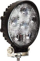 Buyers Products - 12 to 24 Volt, Clear Flood Beam Light - 1.5 Amps, 1,350 Lumens, 6 LED Lamp - Top Tool & Supply