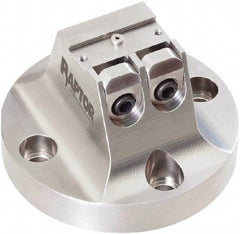 Raptor Workholding - 3/4" Jaw Width, 3" High x 4.97" Wide Dovetail Vise - For Use with 4 & 5 Axis Workholding Systems - Top Tool & Supply