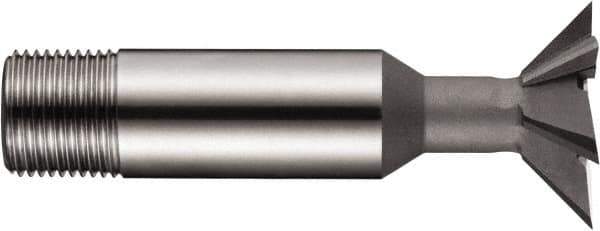 DORMER - 25mm Diam x 7.5mm Width of Cut, 45° Included Angle, High Speed Steel Dovetail Cutter - Uncoated - Top Tool & Supply