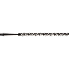 DORMER - 5mm Pin, 1/4" Diam, 0.1931" Small End, Morse Taper Shank, 73mm Flute, Taper Pin Reamer - Top Tool & Supply