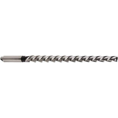 DORMER - 3mm Pin, 0.16" Diam, 0.1143" Small End, 4mm Diam Tanged Shank, 58mm Flute, Taper Pin Reamer - Top Tool & Supply