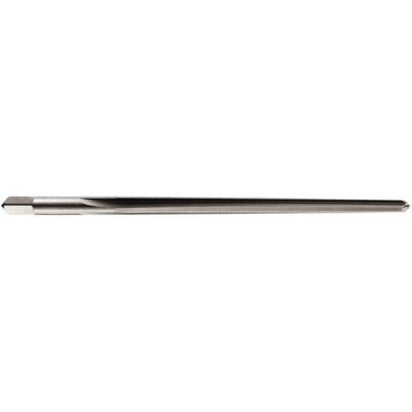 DORMER - 3.5mm Pin, 0.1836" Diam, 0.134" Small End, 4.5mm Diam Straight Shank, 63mm Flute, Taper Pin Reamer - Top Tool & Supply