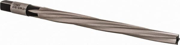 DORMER - 5mm Pin, 1/4" Diam, 0.1931" Small End, 6.3mm Diam Straight Shank, 73mm Flute, Taper Pin Reamer - Top Tool & Supply