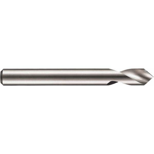 DORMER - 6mm Body Diam, 90°, 66mm OAL, Solid Carbide Spotting Drill - Top Tool & Supply