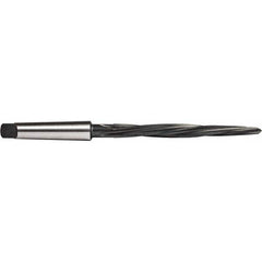 Union Butterfield - 1" Reamer Diam, 11/16" Small End Diam, 3MT Morse Taper Shank, 7-3/8" Flute, Bridge Reamer - Top Tool & Supply