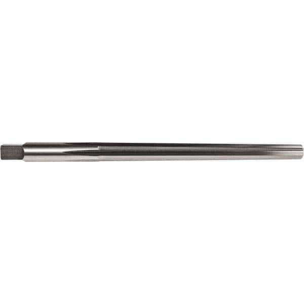 Union Butterfield - #6 Pin, 0.354" Diam, 0.2773" Small End, 23/64" Diam Straight Shank, 3-11/16" Flute, Taper Pin Reamer - Top Tool & Supply