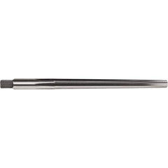 Union Butterfield - #10 Pin, 0.7216" Diam, 0.5799" Small End, 5/8" Diam Straight Shank, 6-13/16" Flute, Taper Pin Reamer - Top Tool & Supply