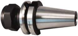 Parlec - 3/64" to 3/4" Capacity, 2.95" Projection, BT30 Taper Shank, TG/PG 75 Collet Chuck - 0.0002" TIR, Through-Spindle - Exact Industrial Supply