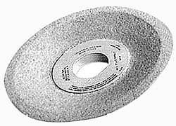 Grier Abrasives - 7 Inch Diameter x 1-1/4 Inch Hole x 1/2 Inch Thick, 80 Grit Tool and Cutter Grinding Wheel - Top Tool & Supply