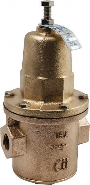 Conbraco - 400 Max psi Direct Pressure Reducing Valve - 2-1/2" Female NPT Connection, 16" High x 8.13" Wide, 25 to 75 psi Reduced Pressure Range - Top Tool & Supply