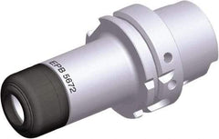 Seco - 2mm to 16mm Capacity, 6.299" Projection, HSK100A Hollow Taper, ER25 Collet Chuck - 8.268" OAL - Exact Industrial Supply