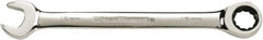 GearWrench - 27mm 0 Point Combination Wrench - 14.142" OAL, Steel, Polished Finish - Top Tool & Supply