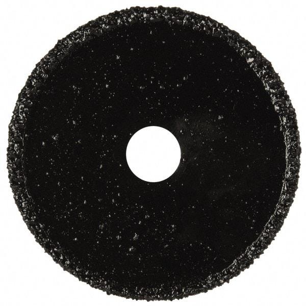 Disston - 2-1/2" Diam, 7/16" Arbor Hole Diam, Wet & Dry Cut Saw Blade - Tungsten Carbide-Tipped, Smooth Action, Standard Round Arbor - Top Tool & Supply