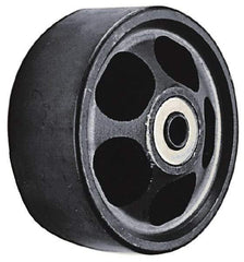 Albion - 8 Inch Diameter x 2-1/2 Inch Wide, Semi-Steel Caster Wheel - 1,650 Lb. Capacity, 2-15/16 Inch Hub Length, 1/2 Inch Axle Diameter, Roller Bearing - Top Tool & Supply